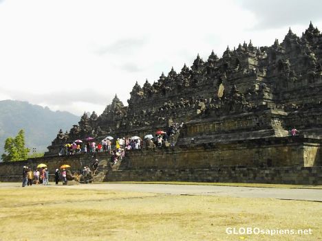Postcard Borobudur..