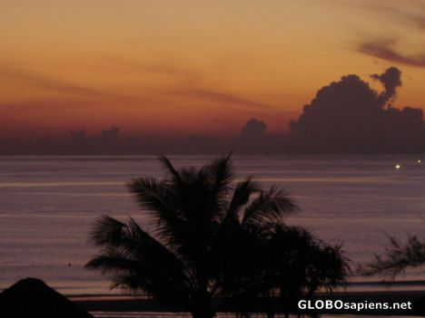 Postcard Sunrise at Bintan