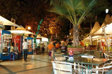 Postcard The dinning at MERDEKA WALK