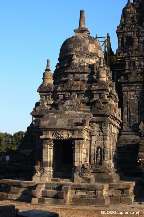 Postcard Temple entrance