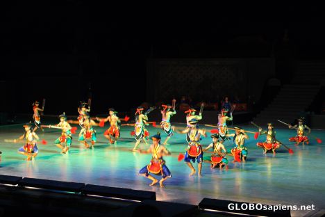 Postcard Ramayana performance 2