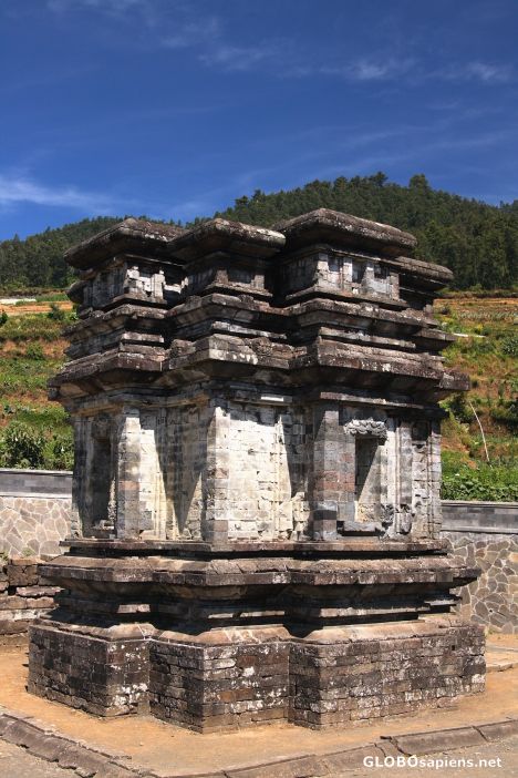 Postcard Gatotkaca temple