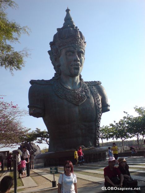 Postcard Garuda Wisnu Kencana
