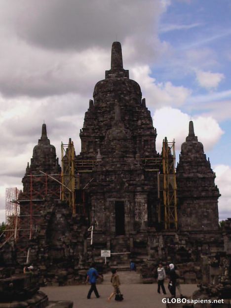 Postcard sewu temple