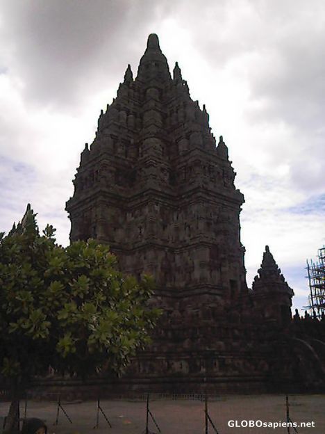 Postcard prambanan