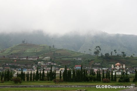 Postcard Dieng Plateau