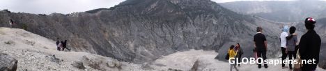 Postcard Tangkuban Perahu with Panorama View-2