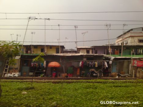 Postcard Slum Area