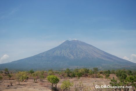 Postcard Gunung Agung