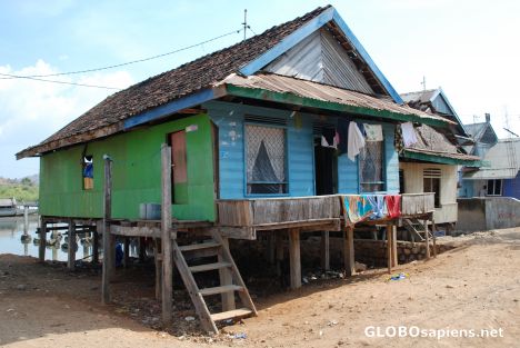 Postcard Houses in Sape