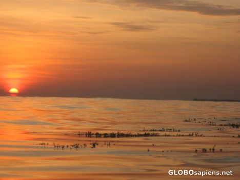 Postcard another sunset at Gelam island, Karimunjawa
