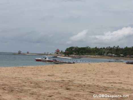 Postcard Benoa beach,Bali
