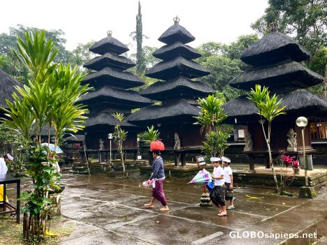 Postcard Temple Wongaya Gede