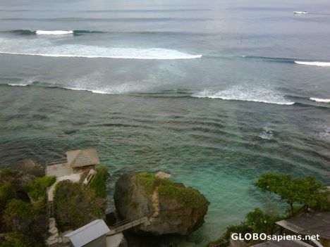 Postcard Uluwatu surfing point