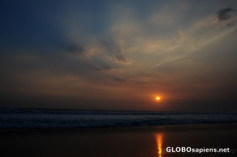 Postcard sunset