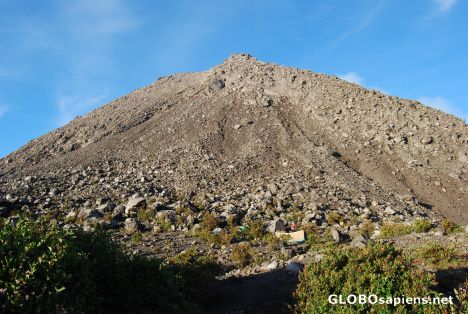 Postcard Puncak Garuda - the Peak of Garuda