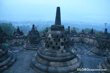 Postcard Sunrise @ Borobudur