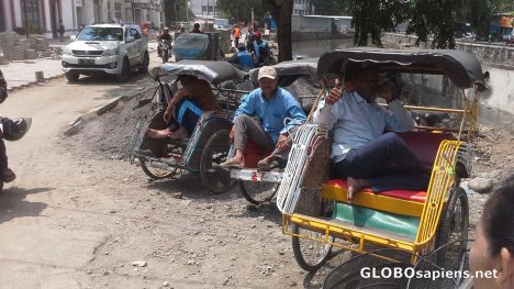 Rickshaw owners