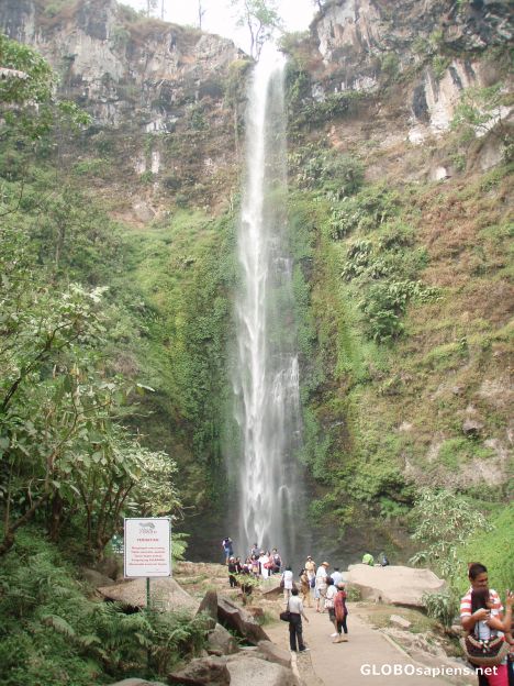Postcard water fall