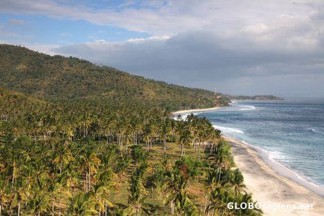 Postcard Lombok coast