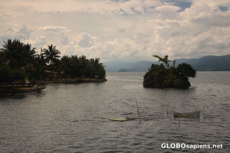 Postcard Fish farm