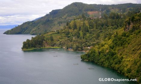 Postcard Lake Toba