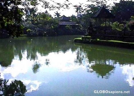 Postcard Mengwi , Pura Taman Ayun