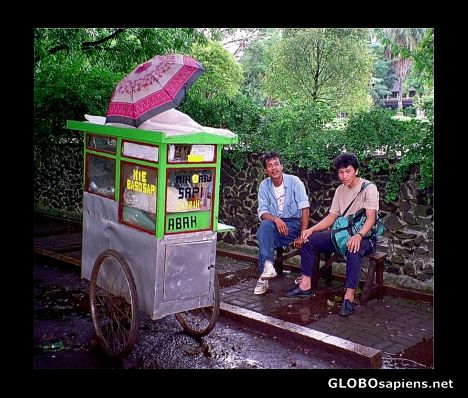 Postcard Bandung, Java