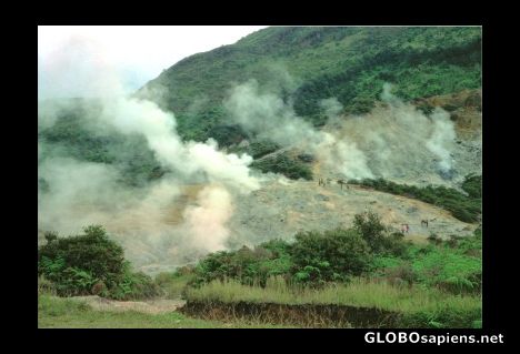 Postcard Dieng, Java