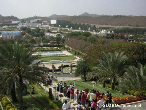Postcard Filmcity at hyderabad has many gardens like this