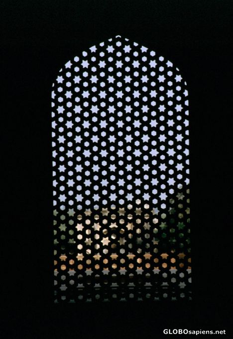 Postcard Window at the Red Fort
