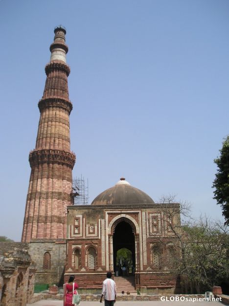 Postcard Qutb Minar