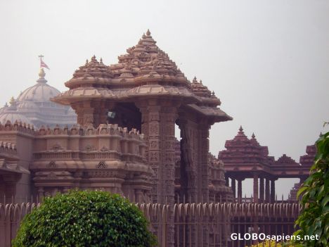 Postcard Akshardham temple