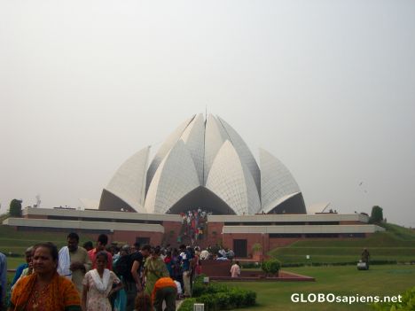 Postcard Lotus Temple