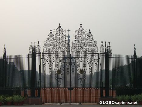 Postcard Rashtrapati Bhavan