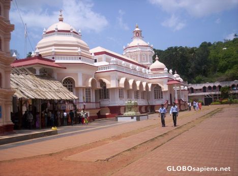 Postcard Mangeshi Temple
