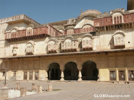 Postcard The palace