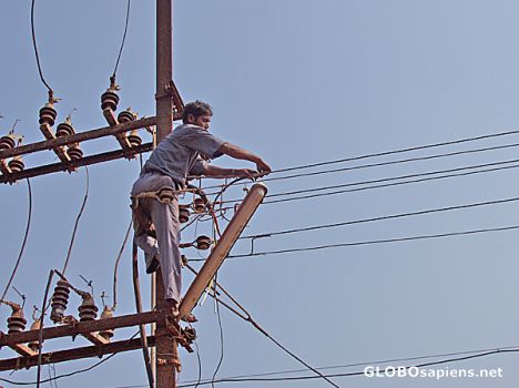 Postcard  Preventing the next power cut