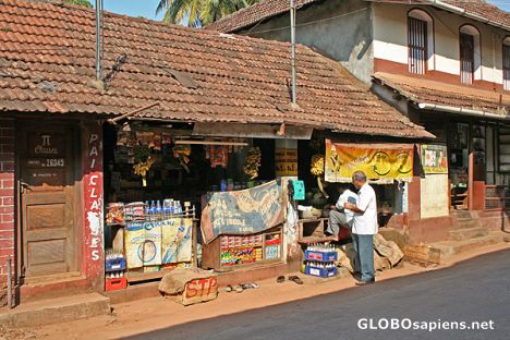 Postcard Daily life, away from the Temple Complex