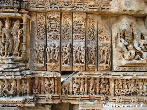 Postcard Nadga Saas Bahu Temple Ruins