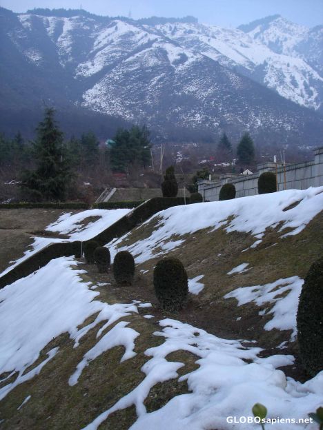 Postcard Mughal Gardens