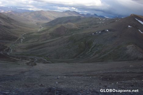 Postcard At the top of the world (ok highest road?)