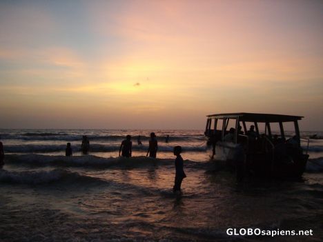 Postcard Beach at murudeshwar