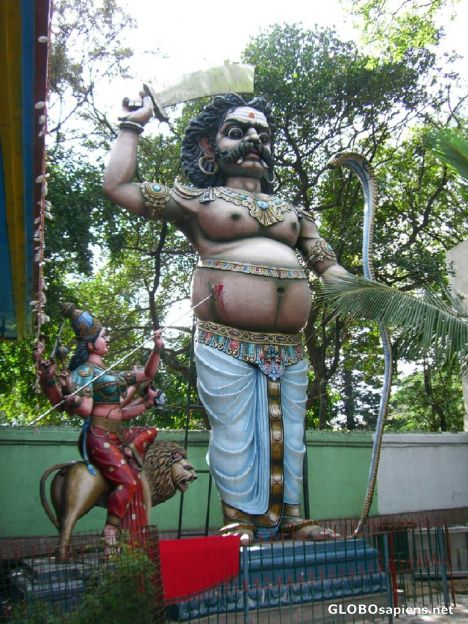 Postcard Mariamman temple at Malleswaram