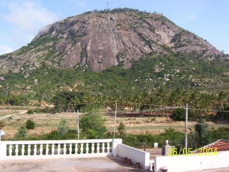 Postcard Nandi betta near Bangalore