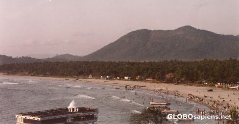 Postcard Beach at murudeshwar