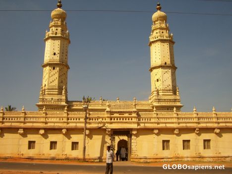 Postcard Jamia Masjid - Tipus sultans mosque