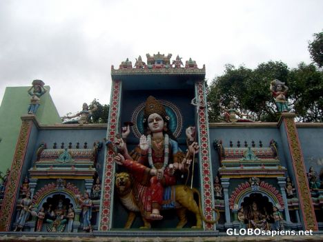 Postcard Amman temple at the cricle near malleswaram