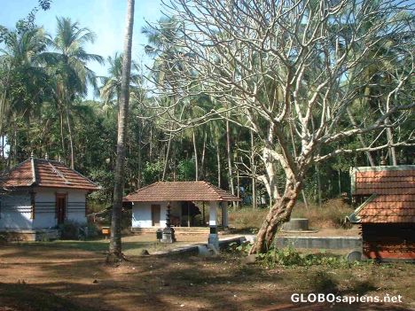 Postcard Village temple, in  Kakkodi village,near Kozhikode