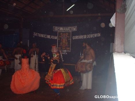 Postcard Another scene from Krishnanattam Dance Drama